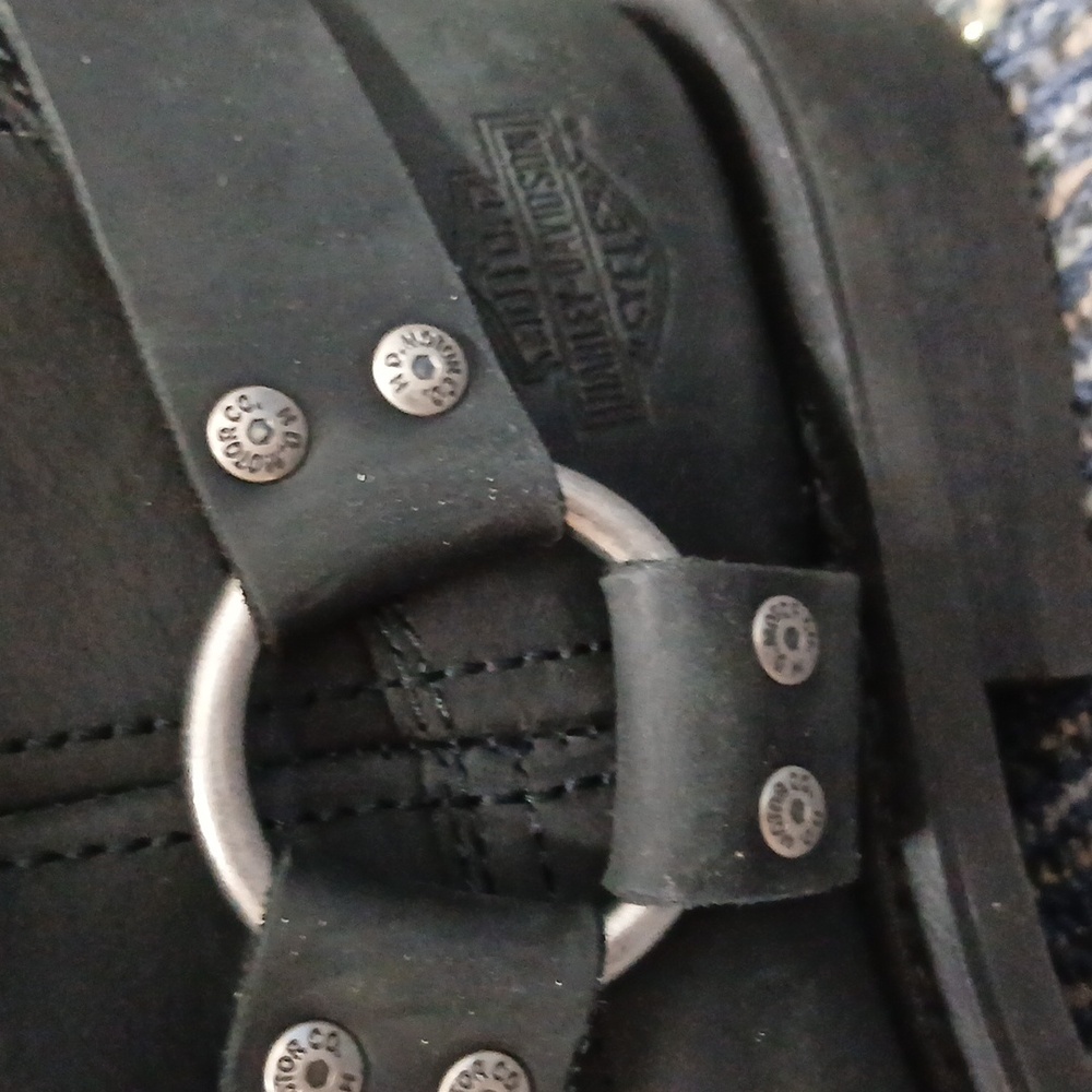 Harley Davidson Bowden Motorcycle Boots Size 9 - Picture 7 of 8